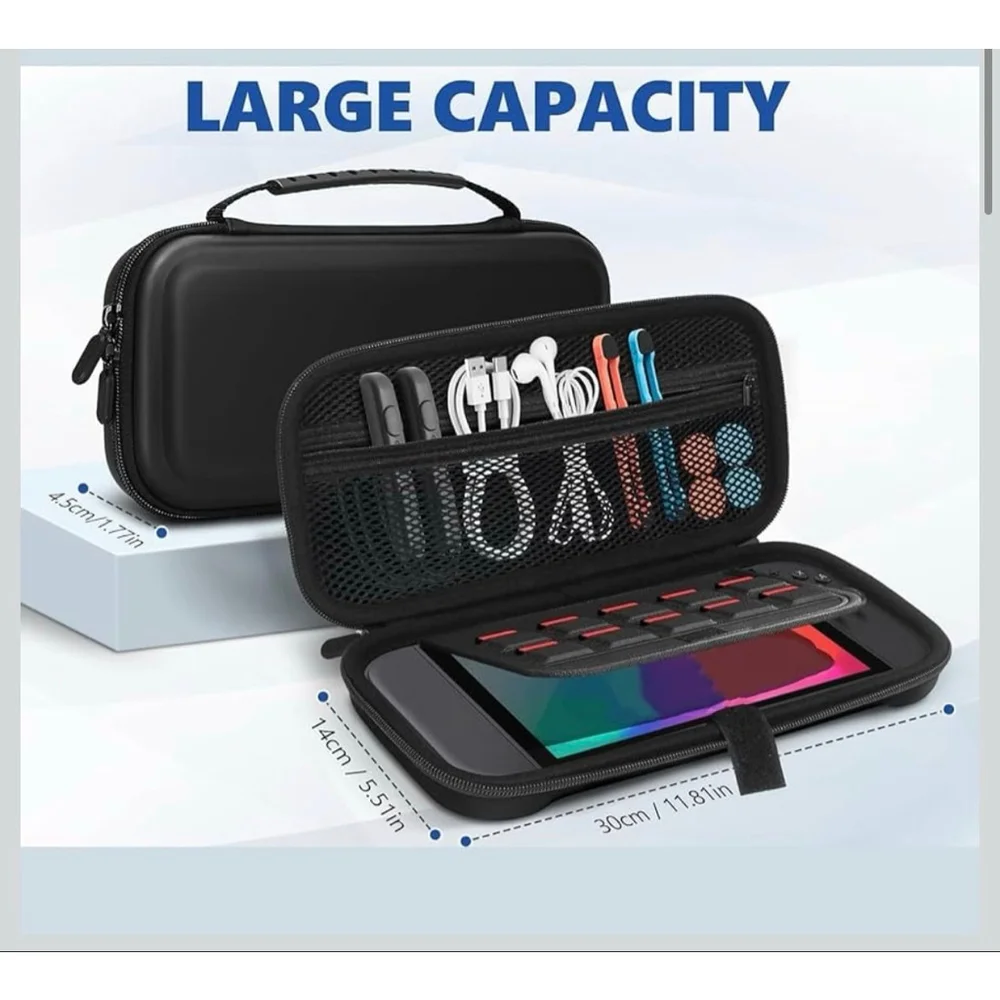 NEW Black Electronics Carrying Case One Size